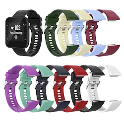 Watch Band for Garmin Forerunner 35 Watch Soft Silicone Replacement Strap Watch Band Sport Wristband Accessory with Screwdrivers Compatible with Garmin Forerunner 35 Lightinthebox