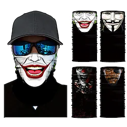 Neck Gaiter Pollution Protection Quick Dry Ultraviolet Resistant Rainbow Balaclavas Bandana for Adults' Road Cycling Hiking Cycling Lightinthebox