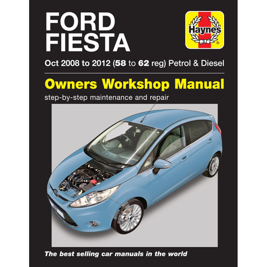Ford Fiesta Petrol & Diesel (08 - 12) Haynes Repair Manual (Paperback) ~