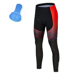 21Grams Men's Cycling Tights Bike Tights Winter Mountain Bike MTB Road Bike Cycling Sports Gradient 3D Pad Cycling Breathable Quick Dry Green Yellow Polyester Spandex Clothing Apparel Bike Wear Lightinthebox