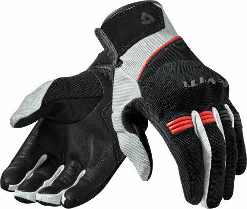 Rev'it! Mosca Black/Red XS Motorcycle Gloves