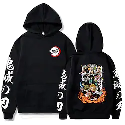 Inspired by Demon Slayer Kochou Shinobu Rengoku Kyoujurou Hoodie Anime Cartoon Anime Front Pocket Graphic Hoodie For Men's Women's Unisex Adults' Hot Stamping 100% Polyester Lightinthebox