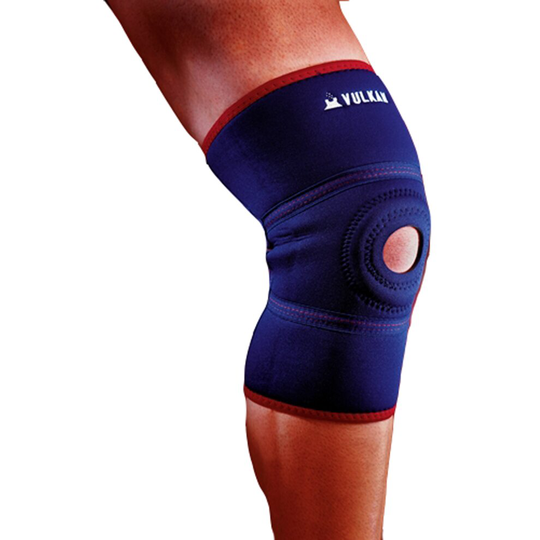 (X-Large) Vulcan 3041 Sports Injury Blue Neoprene Open Knee Free Patella Support Brace