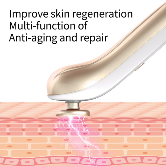 (gold) Plasma Laser Ozone Treatment Removal Scar Acne Anti Wrinkle Skin Care Beauty Device