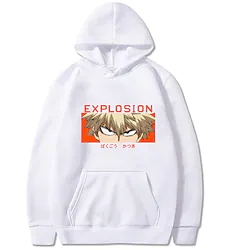 Inspired by My Hero Academia Bakugou Katsuki Hoodie Cartoon Manga Anime Front Pocket Graphic Hoodie For Men's Women's Unisex Adults' Hot Stamping 100% Polyester Lightinthebox