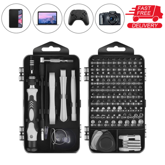 188 in 1 Precision Screwdriver Repair Tools Bits for Phone Laptop PC