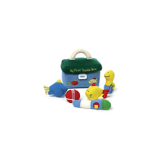 Baby GUND My First Tackle Box Stuffed Plush Playset 5 pieces