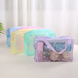 Cosmetic Bag PVC Travel Toiletry Storage Organize Handbag Waterproof 2315.58CM Lightinthebox