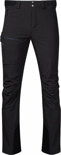Bergans Outdoor Pants Breheimen Softshell Men Pants Black/Solid Charcoal L