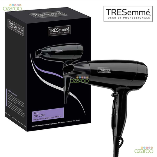 TRESemmé 9142TU Hair Dryer Fast Dry Lightweight Compact 2000W Hair Dryer
