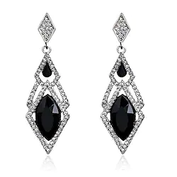 The Great Gatsby Charleston Retro Vintage 1950s 1920s Masquerade Women's Costume Earrings Vintage Cosplay Party / Evening Earrings Masquerade Lightinthebox
