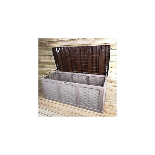 Starplast Rattan Style Garden Storage Box 634L