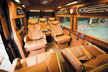 Luxury van limousine to Sapa