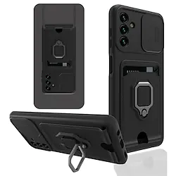 Phone Case For Samsung Galaxy A73 A53 A33 A72 A52 A32 M12 Full Body Case With Camera Cover and Kickstand Military Grade Shockproof Heavy Duty Protective with Magnetic Car Mount Holder with Hang Rope Lightinthebox