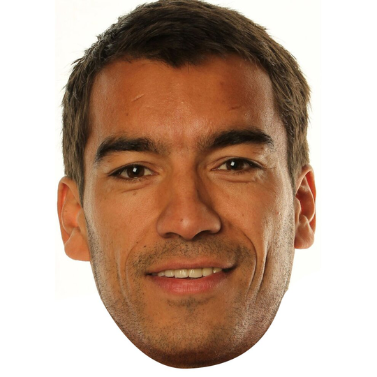 Giovanni van Bronckhorst Rangers Manager Celebrity Face Mask