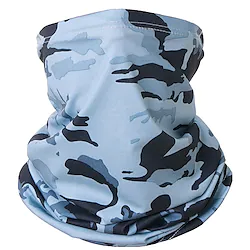 Headwear Balaclava Neck Gaiter Neck Tube Camo / Camouflage Sunscreen Breathable Quick Dry Dust Proof Reflective Strips Bike / Cycling Green Army Green Grey Polyester Summer for Men's Women's Adults' Lightinthebox