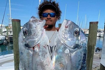 Guided 6-HR Half Day Fishing/Snorkel Private Charter Trip (Morning) 40'Mega Bite