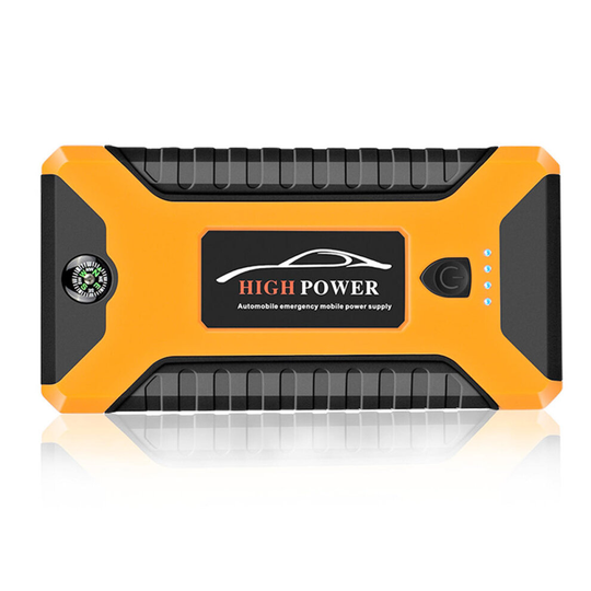 Portable Car Jump Starter 20000mAh 600A Peak Powerbank Emergency Battery Booster Digital Charger with LED Flashlight USB Port