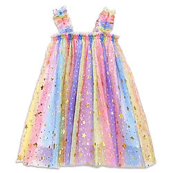 Fairytale Princess Unicorn Flower Girl Dress Tulle Dresses Tutus Girls' Movie Cosplay Cosplay Halloween Rosy Pink Dress Halloween Carnival Masquerade Cotton Lightinthebox