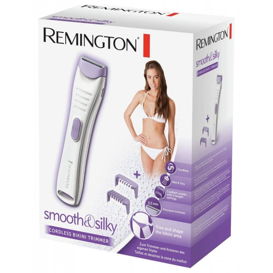 Remington Cordless Womens Wet & Dry Precise Bikini Line Shaver Trimmer - BKT4000