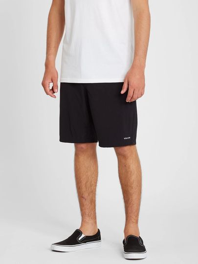 Men's Volcom Bohnes Surf'N'Turf 20" Hybrid Short - Black