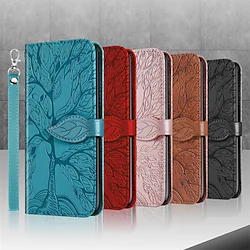 3D Pattern Flip Wallet Leather Case For Samsung Galaxy S22 S21 S20 Plus Ultra A72 A52 A42 A32 Magnetic Flip Folio Full Body Protective Cover with Card Slots Kickstand Lightinthebox