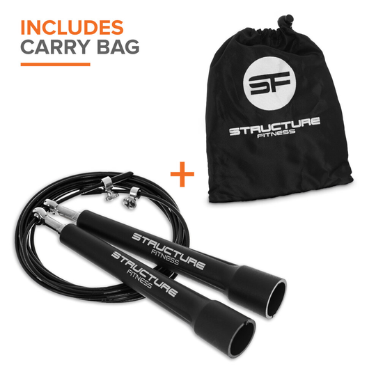Structure Fitness Speed Skipping Rope Speed Fitness Boxing Gym Crossfit Exercise Adjustable Steel Cable