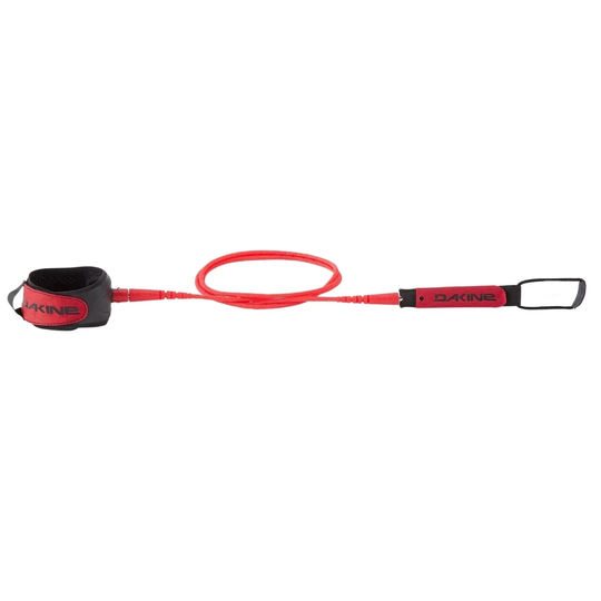 Dakine 6ft Kaimana Pro Comp Surfboard Leash - Red