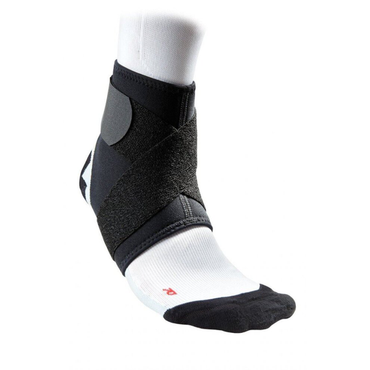 (Large) McDavid Sports 432 Adjustable Ankle Support With Strap & Thermal Neoprene