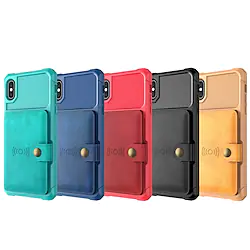 Phone Case For Samsung Galaxy Back Cover S22 Ultra Plus S21 FE S20 A72 A52 A42 Note 20 Ultra Note 10 Plus Magnetic Card Holder Slots Shockproof Solid Colored PU Leather Lightinthebox