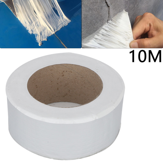 5CM X 10M Super Strong Waterproof Butyl Seal Butyl Aluminum Foil Tape