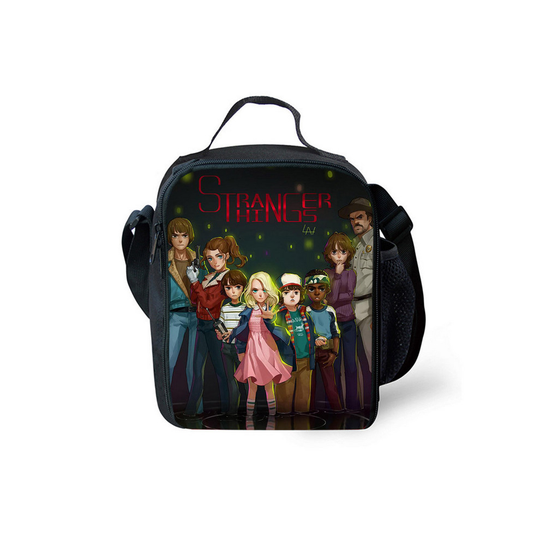 (Style 06) Stranger Thing Lunch Bags Thermal Insulated Cooler