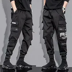 Men's Cargo Pants Hiking Pants Trousers Summer Outdoor Quick Dry Lightweight Multi Pockets Soft Pants / Trousers Bottoms Green Black Climbing Camping / Hiking / Caving S M L XL XXL Lightinthebox