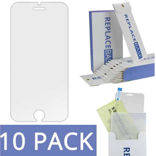 10x Tempered Glass Screen Protector Full Cover For Apple iPhone 6 6s 7 8 SE2 UK