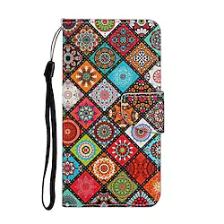 Phone Case For Apple Full Body Case Leather Wallet Card iPhone 14 Pro Max 14 Plus 13 12 11 Pro Max Mini X XR XS 8 7 Plus Wallet Card Holder with Stand Scenery PU Leather Lightinthebox