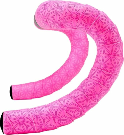 Supacaz Super Sticky Kush TruNeon Neon Pink w/Black Plugs