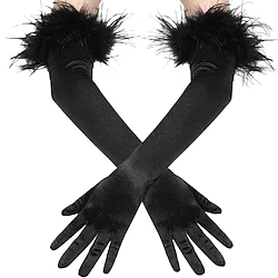 Audrey Hepburn The Great Gatsby 1950s Roaring 20s 1920s Gloves Women's Costume Vintage Cosplay Party / Evening Gloves Masquerade / Satin / Satin Lightinthebox