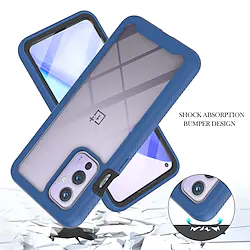 Phone Case with Screen Protector For OnePlus Full Body Case OnePlus Nord N200 5G Shockproof Dustproof Clear Transparent TPU Lightinthebox