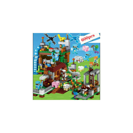 (C) DIY Minecraft My World Series Mini figure Building Block Fit Lego Toy Gift Model without box