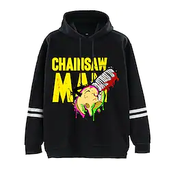 Inspired by Chainsaw Man Pochita Hoodie Cartoon Manga Anime Graphic Hoodie For Men's Women's Unisex Adults' Hot Stamping 100% Polyester Street Daily Lightinthebox