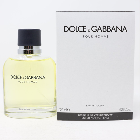 Pour Homme by Dolce & Gabbana Eau De Toilette 4.2oz/125ml Spray New In White Box