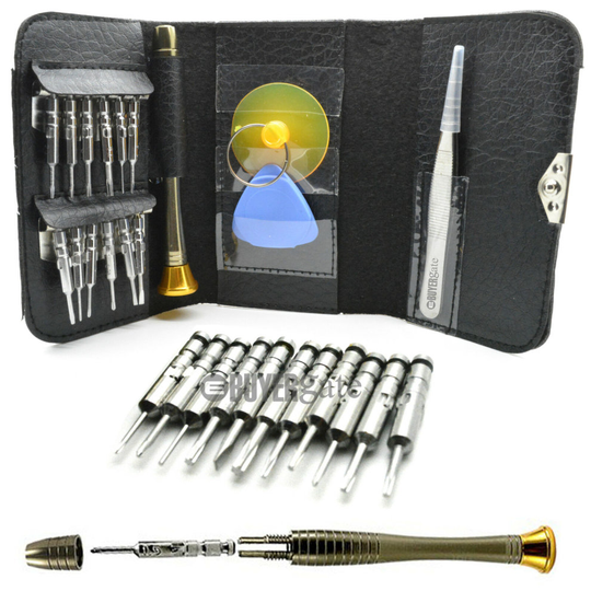 16 Pcs Wallet Repair Kit Pentalobe Torx Phillips Screwdriver for iPhone Samsung