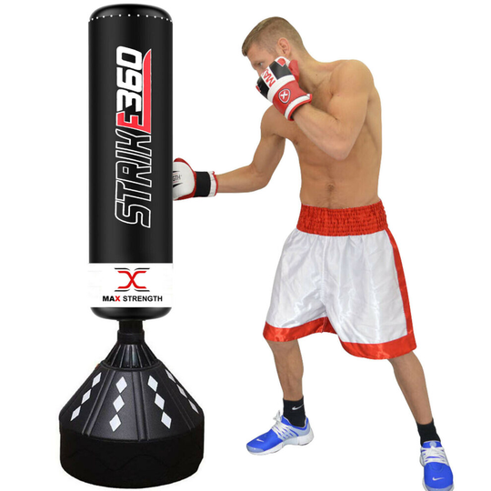 Super Heavy 6ft Free Standing Punch Bag Duty Boxing Kick Stand Gym Training