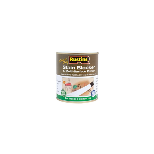 Rustins SBMP1000 Quick Dry Stain Block & Multi Surface Primer 1 Litre