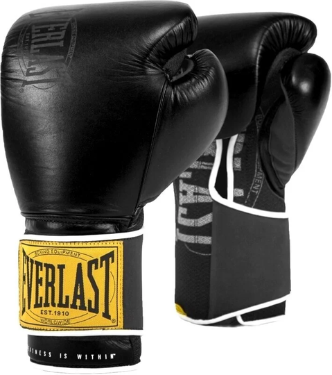 Everlast 1910 Classic Gloves Black 12 oz