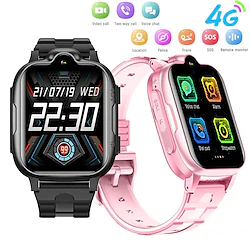 K15 Smart Watch 1.69 inch Kids Smartwatch Phone 4G Call Reminder Alarm Clock Calendar Compatible with Android iOS Kid's Waterproof GPS Long Standby IPX-7 40mm Watch Case Lightinthebox
