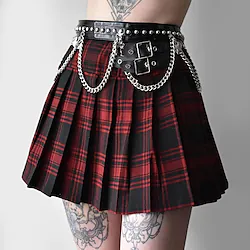 Goth Girl Punk Gothic Cocktail Dress Vintage Dress Summer Skirt Prom Dress Women's Costume Vintage Cosplay Event / Party Skirts Lightinthebox