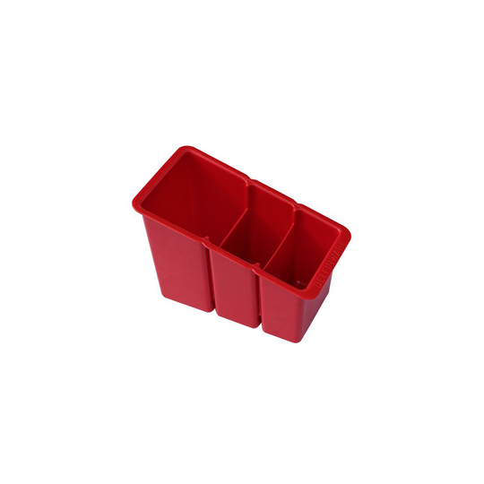 Delfinware Red Plastic Cutlery Basket
