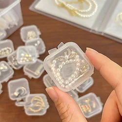 20PCS Square Mini Clear Plastic Storage Containers Box with Lids for Small Items Epoxy Resin Lightinthebox