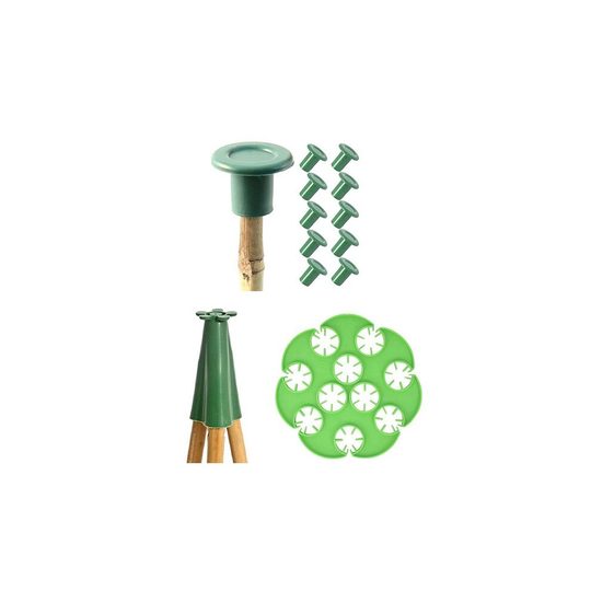Garden Essentials Wigwam Cane Grips Toppers & Protective Caps 20 x Cane Grip Toppers